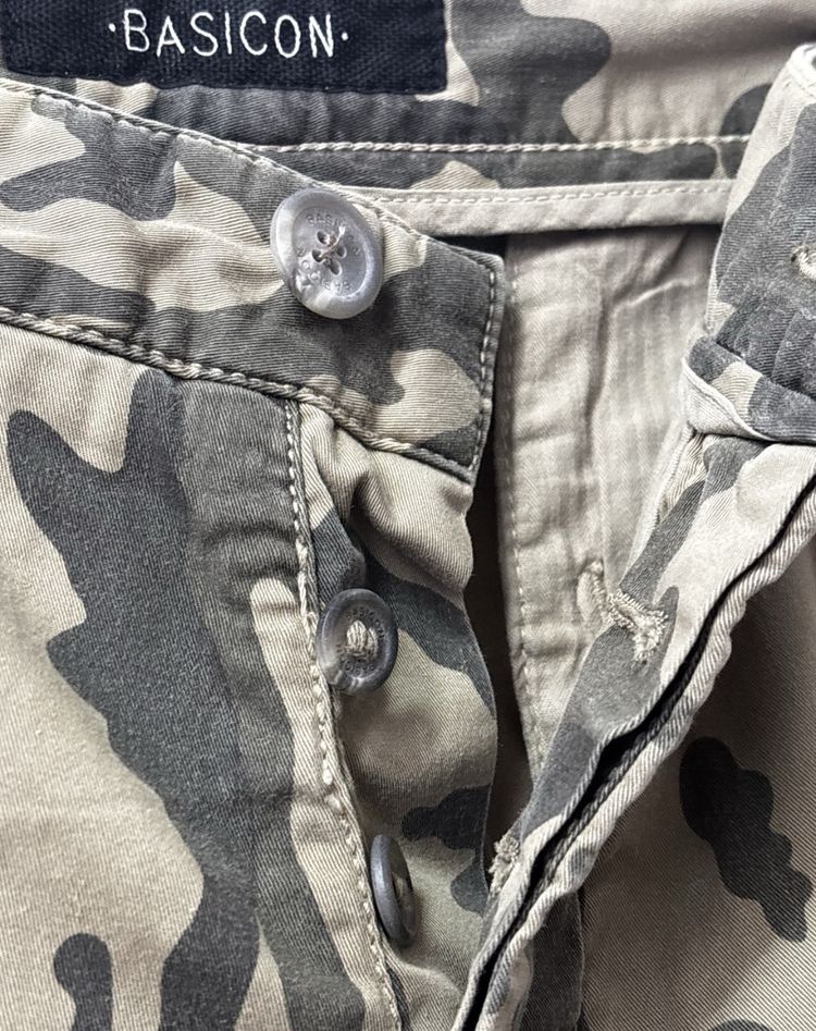 Camouflage Cargo Shorts Basicon 6